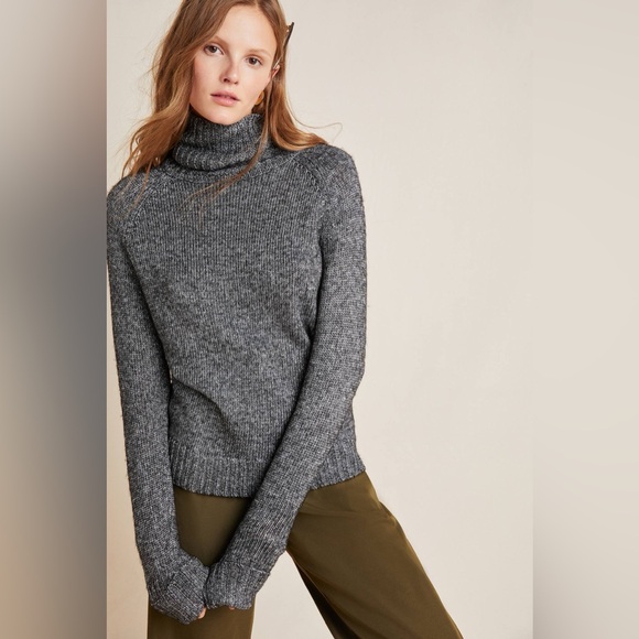 Anthropologie Coretta Shine Turtleneck Sweater - Picture 4 of 16